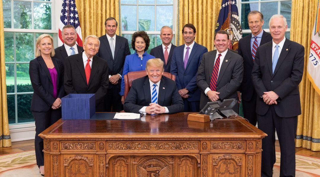 President Trump Signs Build Act into Law